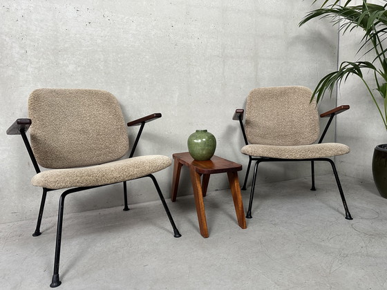 Image 1 of 2x fauteuils vintage - Gijs van der Sluis - 1960s