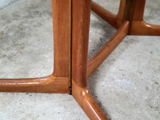 Image 1 of Tavolo da pranzo ovale allungabile in stile danese di Dyrlund in teak