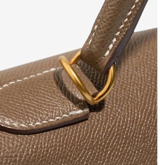 Image 1 of Sac HERMES Kelly 28 en Cuir Étoupe - 103229