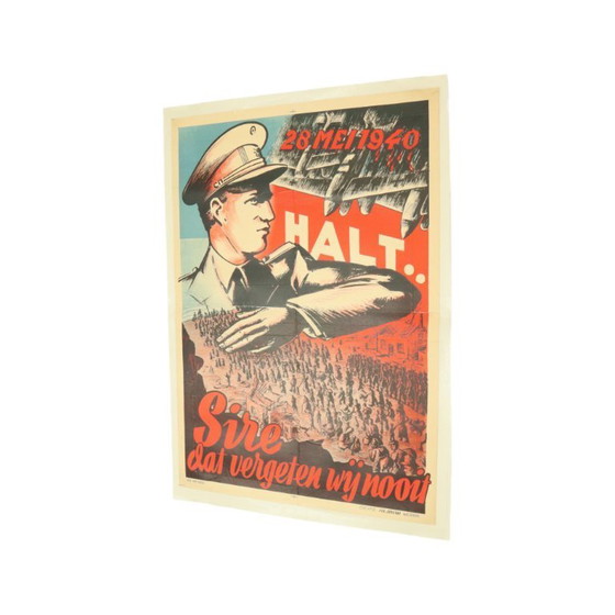 Image 1 of Militaria Affiche 28 Mei 1940