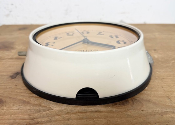 Image 1 of Vintage Beige Seiko Ships Wall Clock, 1970s