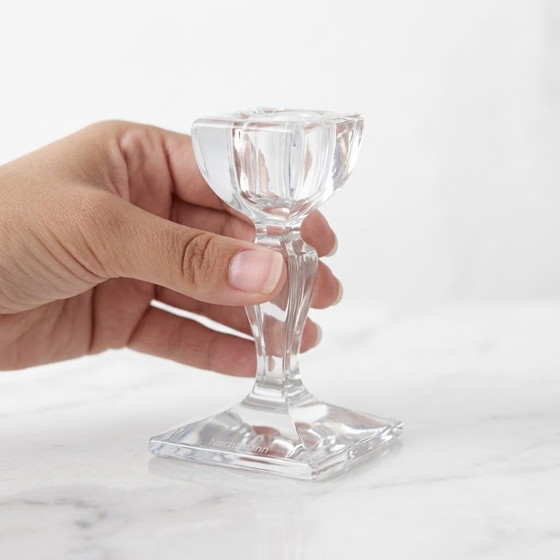Vintage Nachtmann Crystal Candle Holder – Elegant Cut Glass Candlestick (photo 2 of 6)