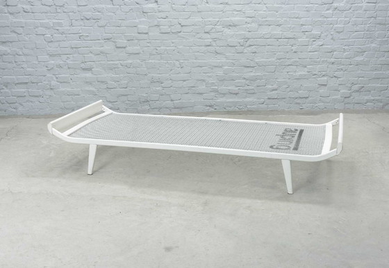 Image 1 of White Vintage Dutch Design Cleopatra Sofa / Daybed Designed for Auping by A.R. Cordemeijer. The Netherlands, 1950s.