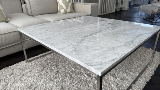 Como Salontafel - Grijs/Wit Marmer