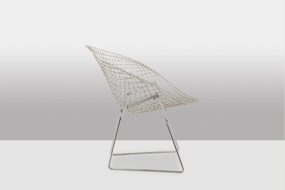 Image 1 of Harry Bertoïa pour Knoll. Série de 4 fauteuils « Diamond ». Années 1970.