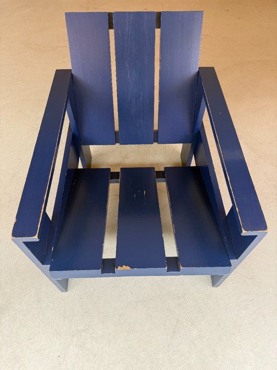 Image 1 of Vintage Crate Chair By Gerrit Rietveld (more in stock)