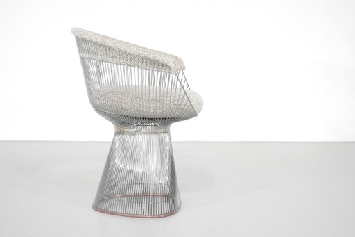 Platner-stoel, ontworpen door Warren Platner voor Knoll, VS, 1966.