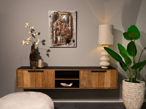 Arte in metallo 3D - Re