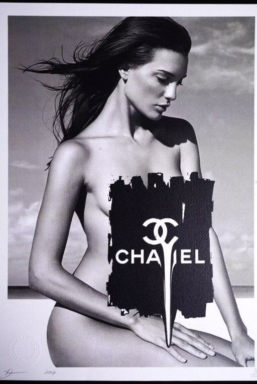 DEATH NYC (1979) - Chanel – lithos zeefdrukken, Paper