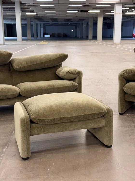 Cassina Maralunga Set | Green – 3-5 seaters, Textile (photo 9 of 14)