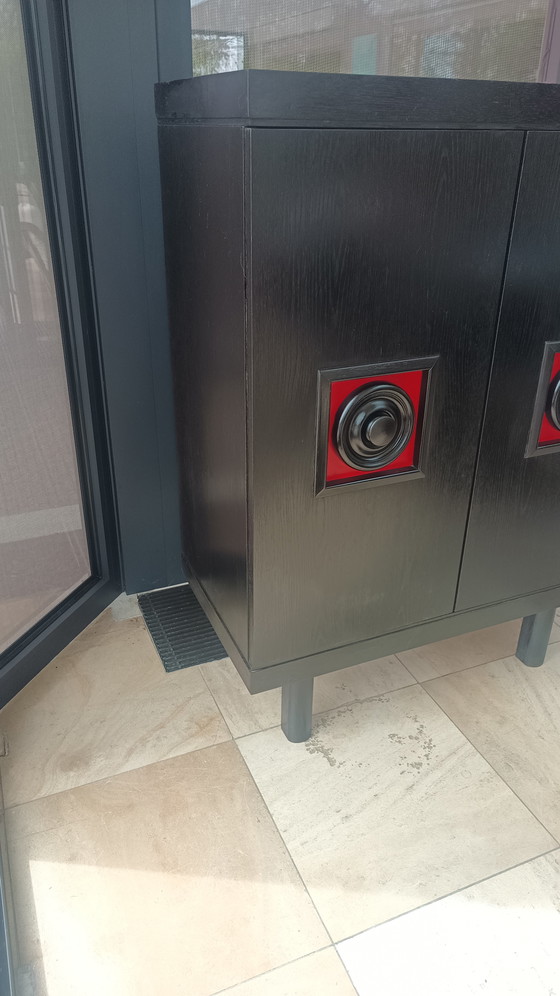 Image 1 of Brutalist cabinet De Coene style