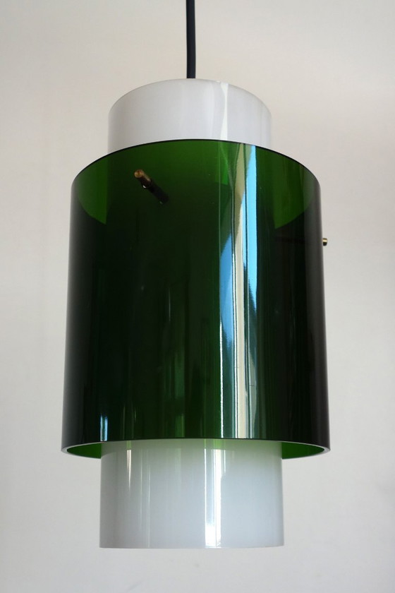 Image 1 of Goffredo Reggiani #3 Pendelleuchte, 1960er Jahre, Italien