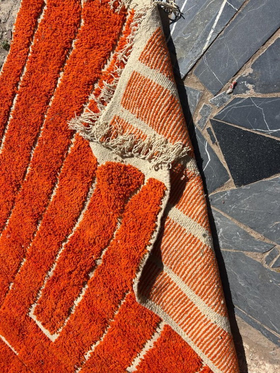 Image 1 of Oranger Berberteppich 200 cm x 300 cm