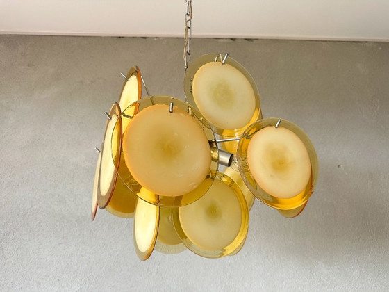 Lampadario Vintage Vistosi – Illuminazione, Metallo, Cromo (photo 10 of 13)