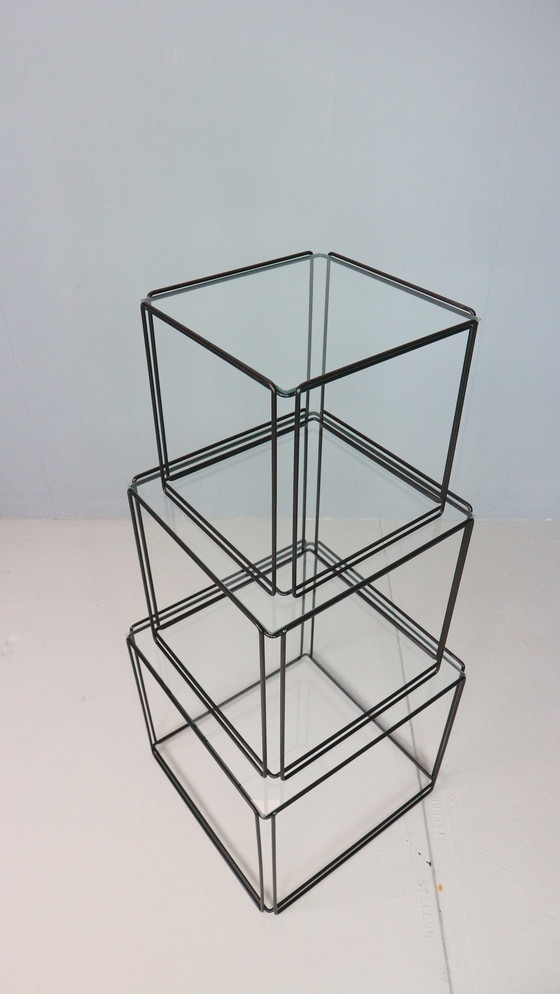 Image 1 of Max Sauze Isocele Nesting Tables 1970’s Design