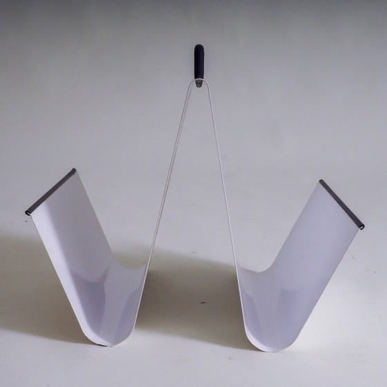 Image 1 of Metal Magazine Rack by Pete Sans for Nro