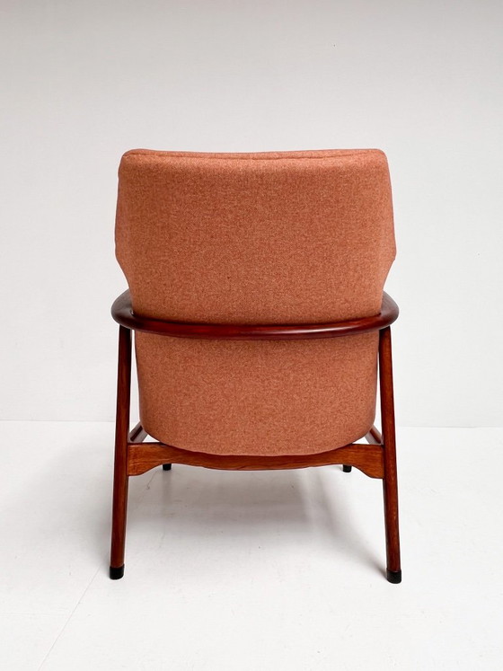 Opnieuw gestoffeerde Edith fauteuil van Bovenkamp, 1960's – Textile, Vintage (photo 4 of 16)