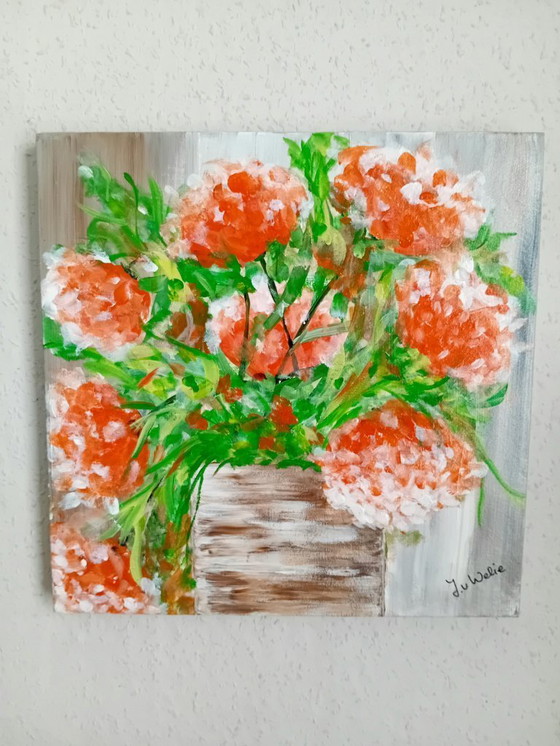 Image 1 of Blumen in der Vase Malerei (4)