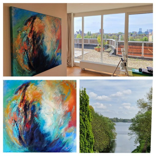 Painting 'Bliss' Goddess.