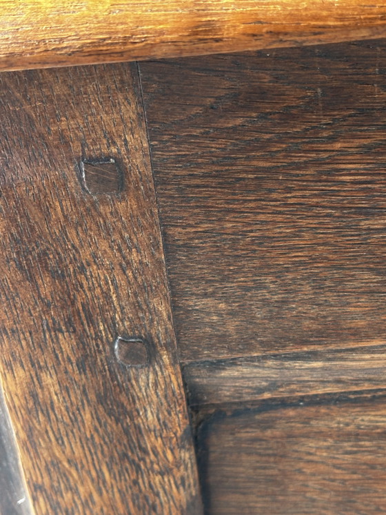 Cofre de roble de estilo provenzal francés del siglo XVIII – Fabrication Artisanale 18 e siècle, Aparadores (photo 10 of 14)