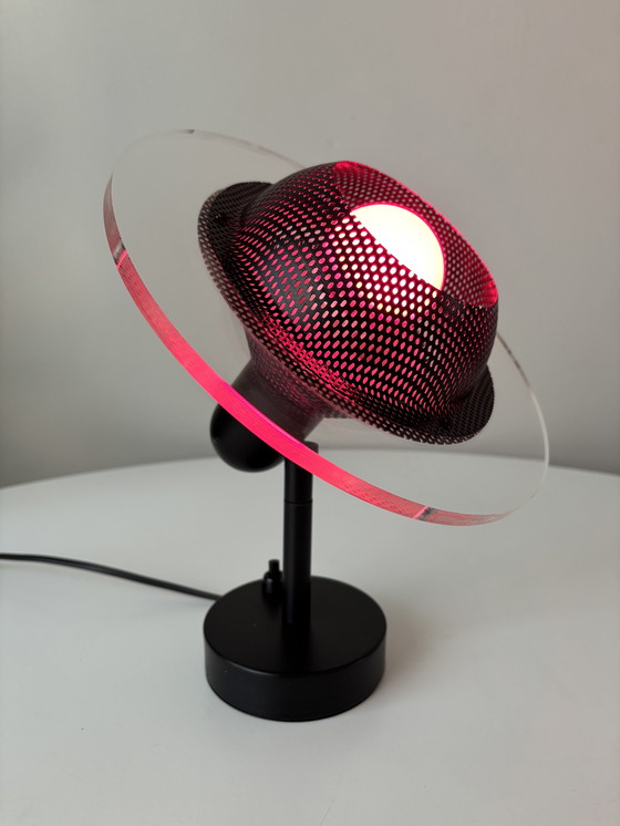 Image 1 of Lampada da parete in plexiglass Harco Loor anni &#39;80