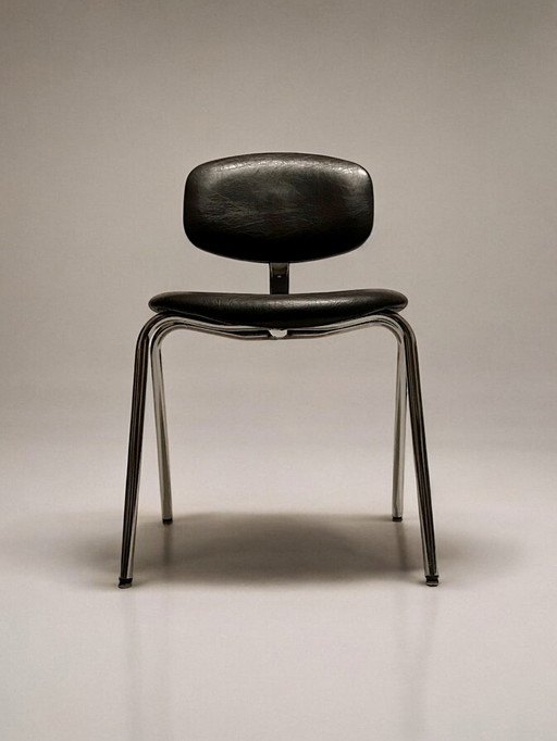 Steelcase Strafor - Suite De Douze Chaises “420-440” - C. 1980 - France