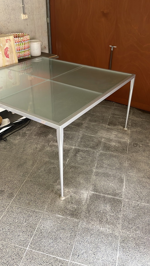 Tafel Baleri Italia Glass Dining Table