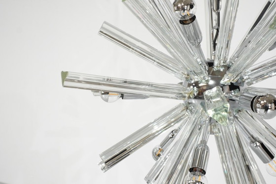 Image 1 of Sputnik pendant light in Murano glass, Italy.