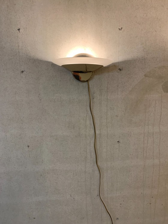 Image 1 of 2x Lámpara de pared dorada Estiluz, España