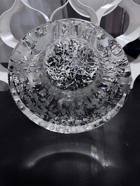 Image 1 of Posacenere di Kosta Boda in vetro ghiacciato 