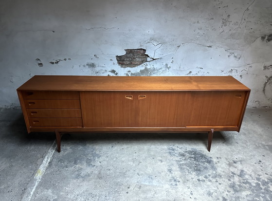 Image 1 of Vintage Oswald Vermaercke XL Sideboard V-Form Belgian design