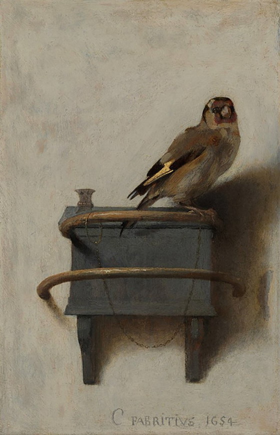 Image 1 of Carel Fabritius - Le petit chardonneret