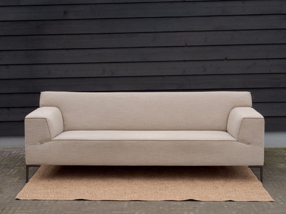 Image 1 of Diseño en Stock Bloq | Sofá de diseño de 3 plazas | lana beige