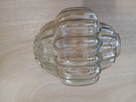 Image 1 of vintage lampenkappen glas jaren '50