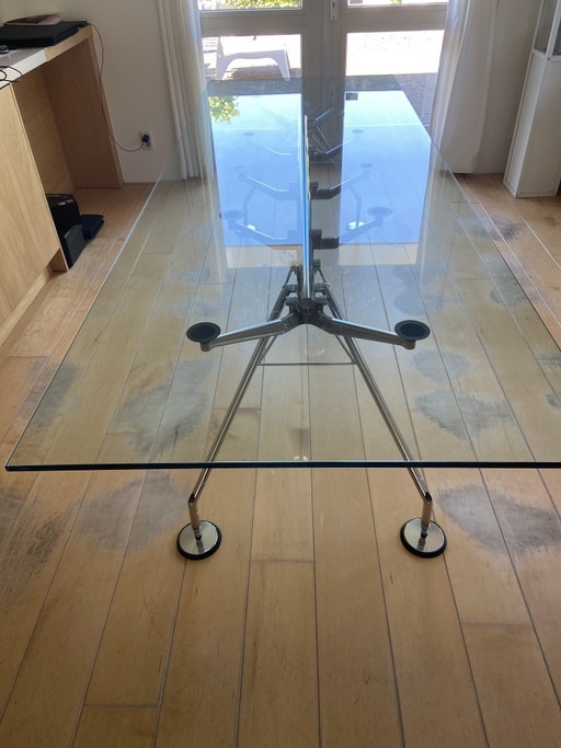Techno Nomas table by Norman Foster 180-100-73 (dxwxh)