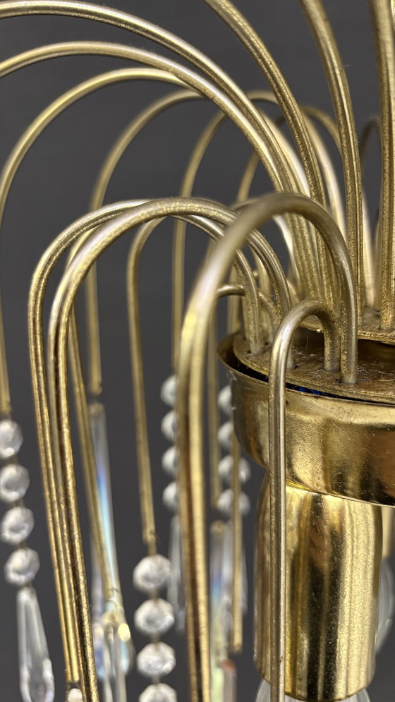 Image 1 of Lampada a goccia a cascata di Murano in stile Paolo Venini