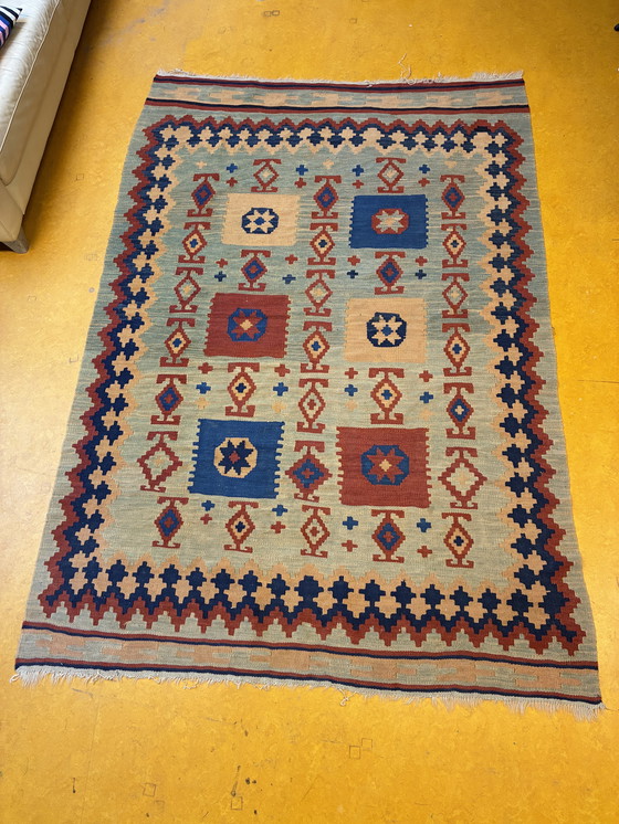 Image 1 of Alfombra Kilim tejida a mano