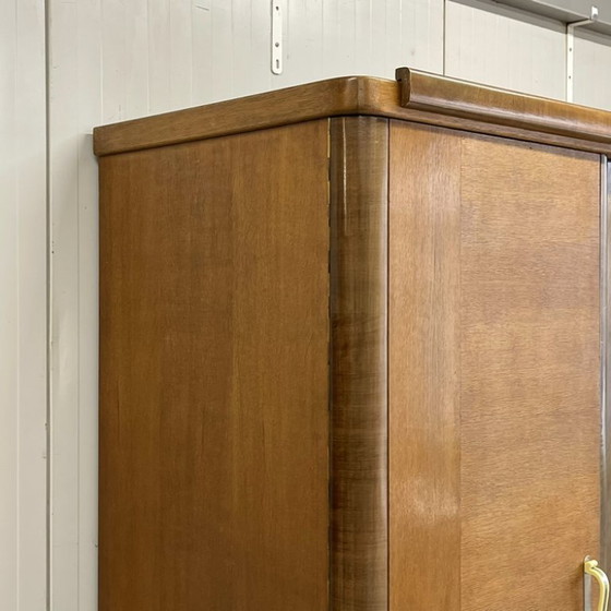Bellissimo Armadio Vintage Antico Art Déco Smontabile – Wood (photo 7 of 13)