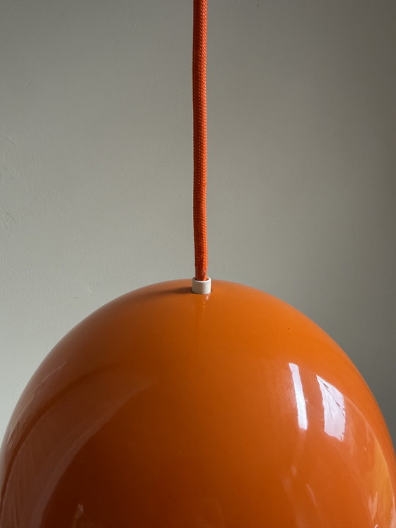 Vintage Louis Poulsen Flowerpot - Verner Panton - VP1 I – Lampade a sospensione, Porcelain, Metal (photo 6 of 11)