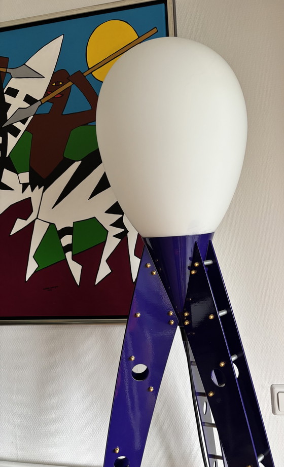 Image 1 of Lampade da terra vintage Spoednik (due pezzi)