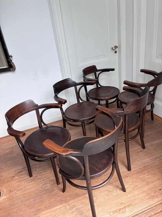 6x Poltrone stile Thonet – Legno (photo 5 of 18)