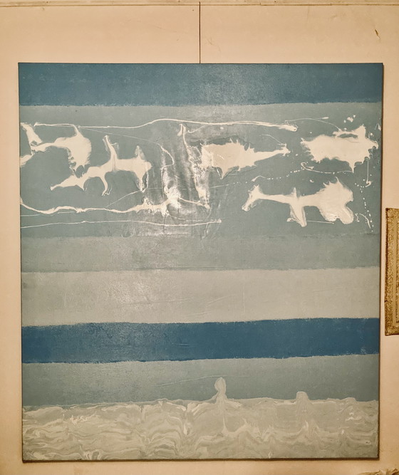 Image 1 of Gemälde von Harry Van Gestel 145 breit 160 hoch