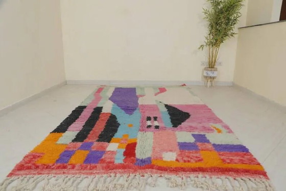 Azilal Berber vloerkleed geweven in wol 200cmx300cm – Vloerkleden en tapijten, Wool, Bohemian (photo 9 of 10)