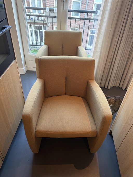 2 Leolux Kilenge stoelen