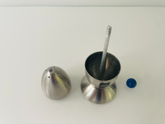 Image 1 of Postmodern salt spreader Zack – stainless steel design