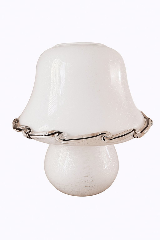 Murano vintage mushroom lamp