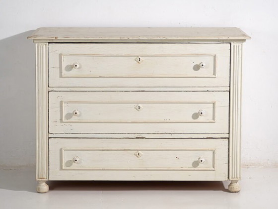 Antique white chest of drawers (c.1920) #40 (photo 22 of 39)