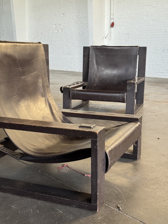Image 1 of Sonja Wasseur Brutalist Chairs 
