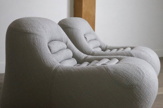 Image 1 of Ein Paar Carrera-Sessel von De Pas D'Urbino & Lomazzi für BBB Bonacina