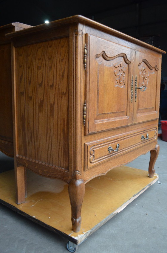 Vintage Chest of Drawers (1970s/80s) – Metal, Wood (photo 4 of 7)